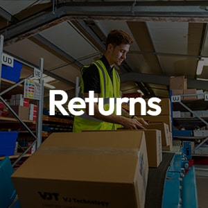 Warehouse Employee Processing Returned Goods